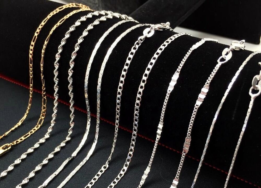 Different Chains with Dainty Necklaces