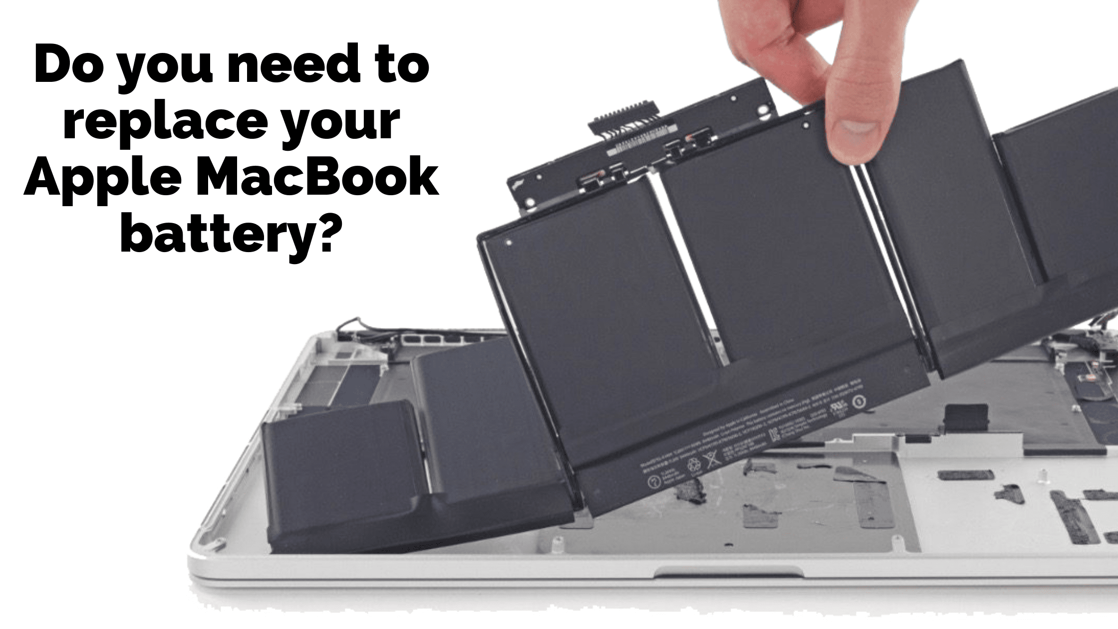 How do you know if you need to replace your Apple MacBook battery?